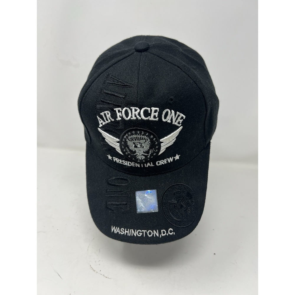 trucker hat baseball Cap Vintage Air Force One Presidential Crew Commander Chief - Picture 3 of 8